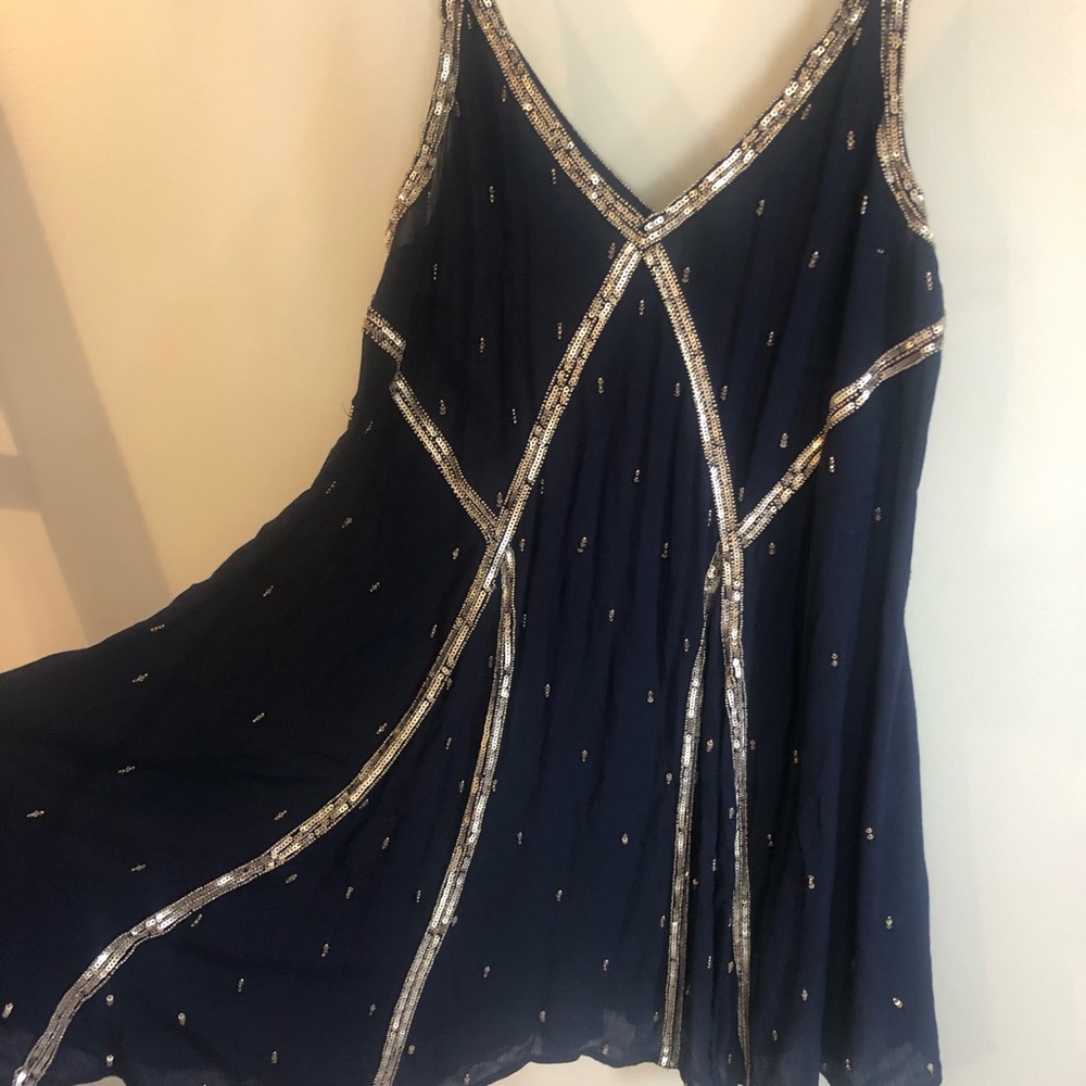 Free people beaded embellished dress